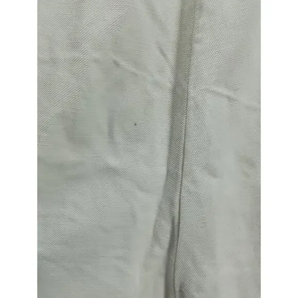 Loulou Studio Twill Off-White Seto Size L Shorts - Picture 7 of 7